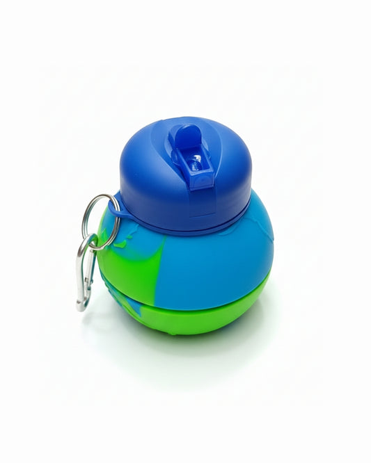 Our Little Planet Collapsible Water Bottle Keychain