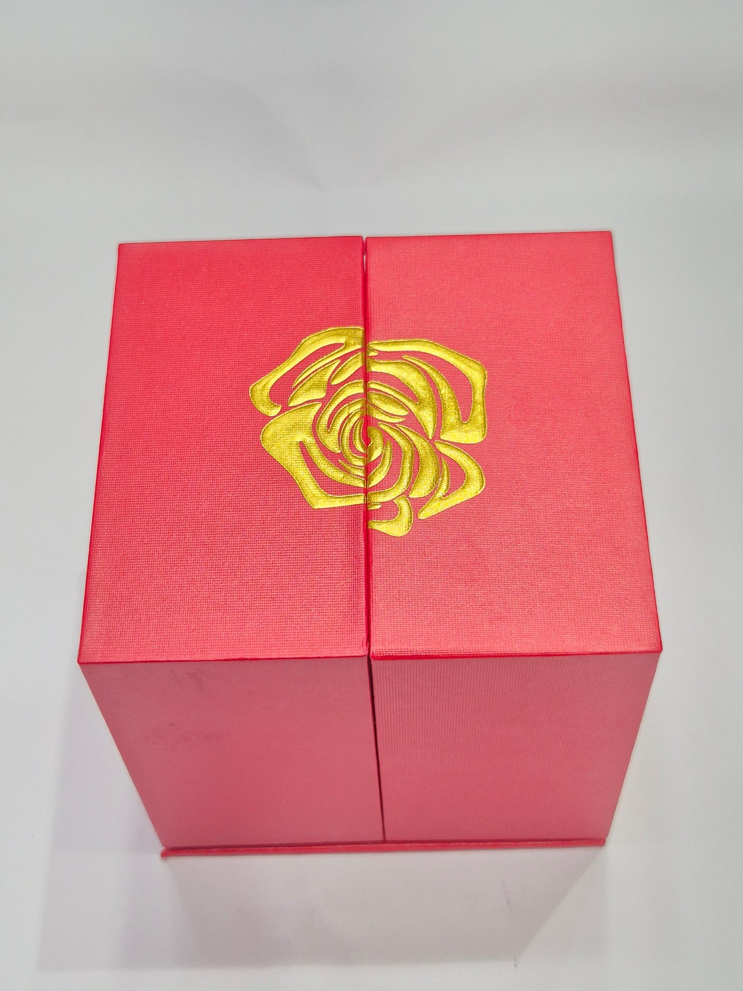 Ring Gift Box with Romantic Rose