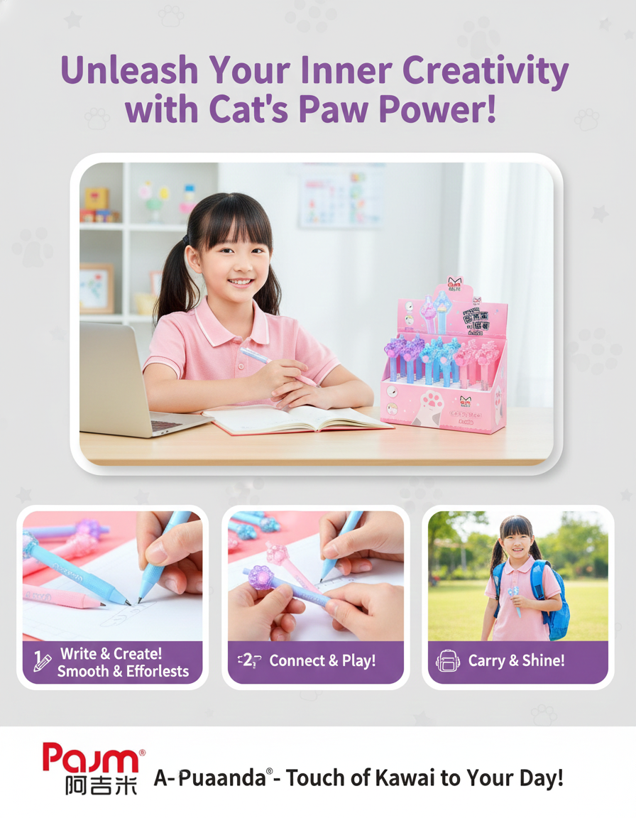๐พ AJM Cat's Paw Never-Ending Pencil (A-3166) ๐