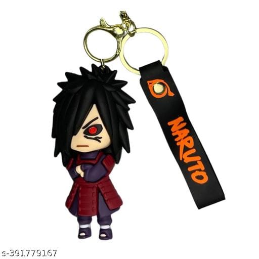 💥 Madara Uchiha Keychain - Eternal Mangekyō Power! 👁️