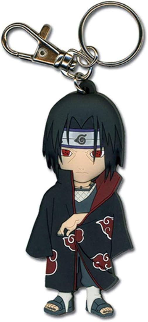 ๐ฅ Itachi Uchiha Akatsuki Chibi Keychain ๐๏ธ