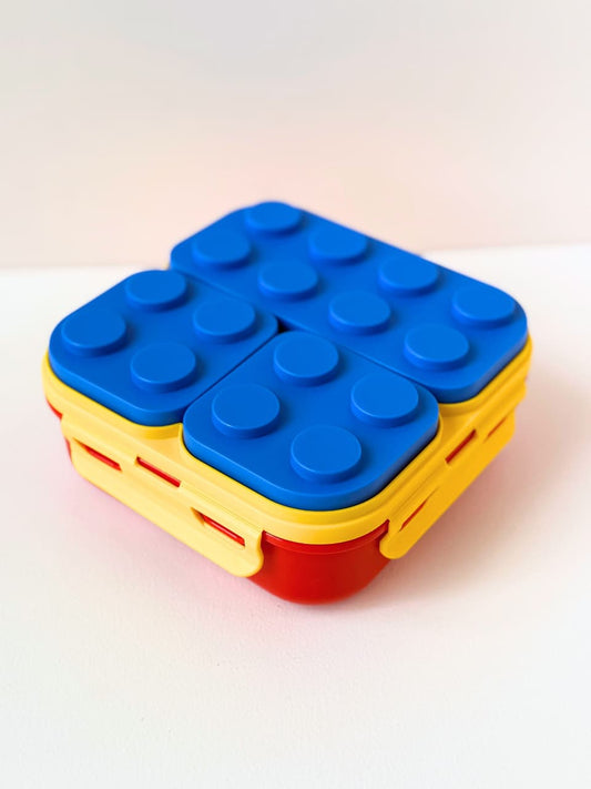 🧱 Building Block Fun Lunch Box - Playful Mealtime! 🌈
