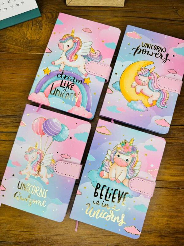 🦄 Magical Unicorn Journal Set - Dream, Believe, Achieve! 🌈