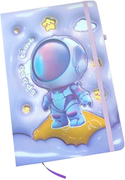 ๐ Space Time 3D Astronaut Journal - Explore Your Universe! ๐