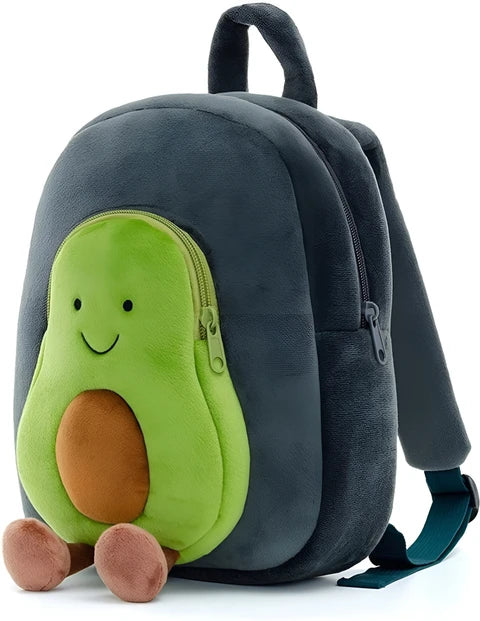 PLUSH AVOCADO CHARACTER MINI BACKPACK