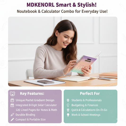 PASTEL GRADIENT CALCULATOR NOTEBOOK