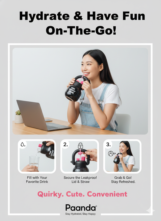 ⚫ "Fun Supply Chain" Mini Tumbler - Bold & Quirky! 🖤