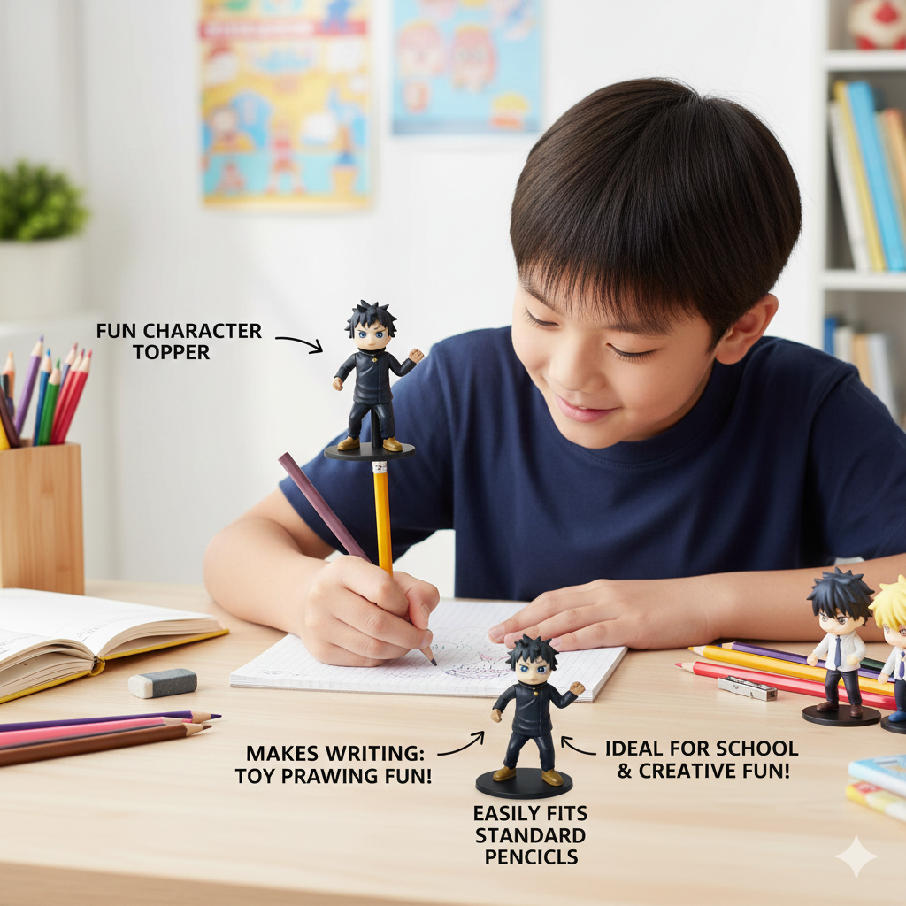 Megumi Fushiguro Chibi Figure - Divine Dog Wielder ๐พ