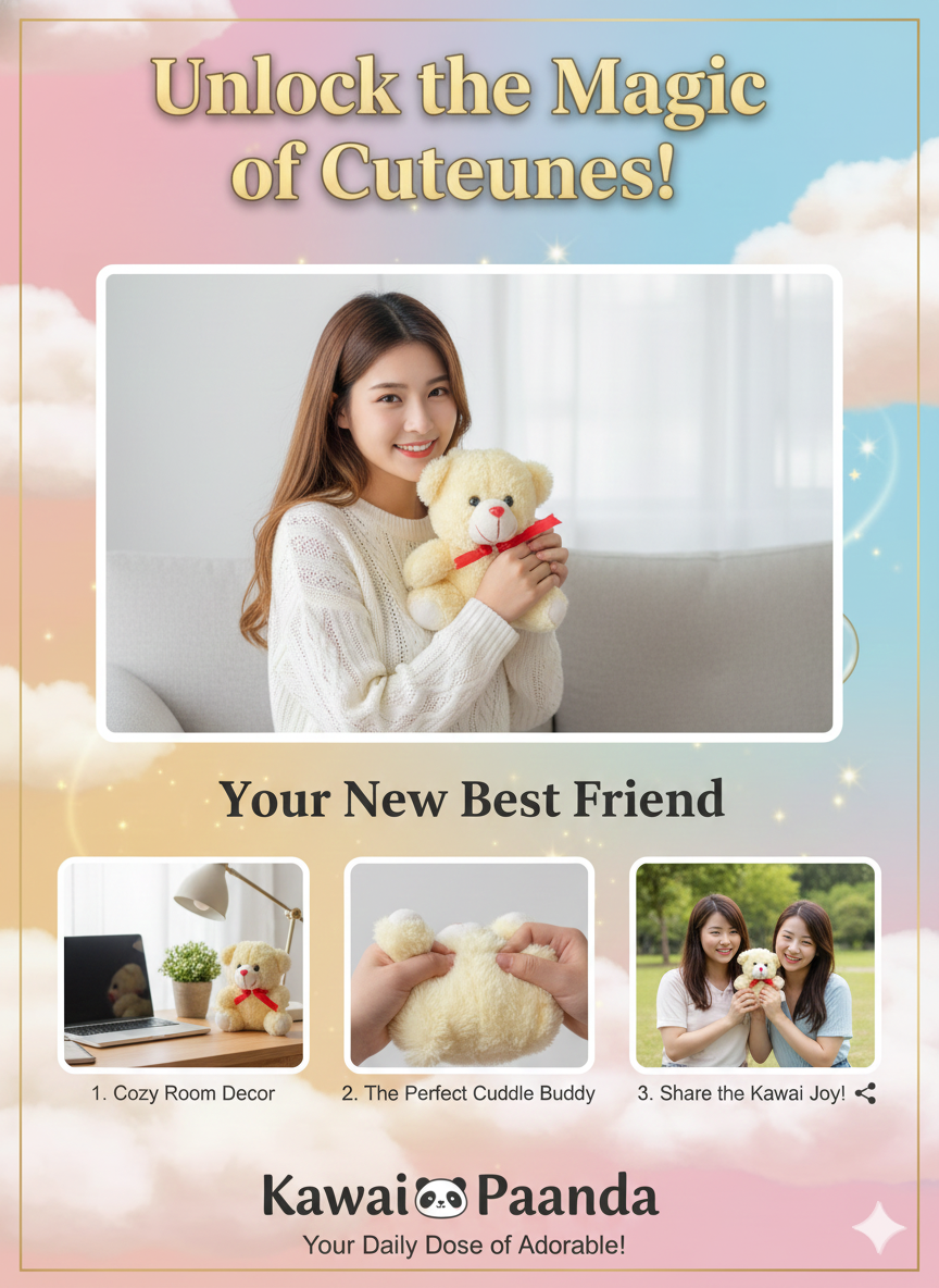 ๐งธ Limited Edition! Classic Teddy Bear Plush - Unlock the Magic of Cuteness! ๐