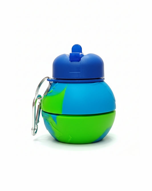 Our Little Planet Collapsible Water Bottle Keychain