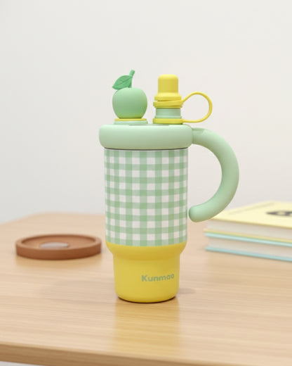 Kunmao Gingham Tumbler