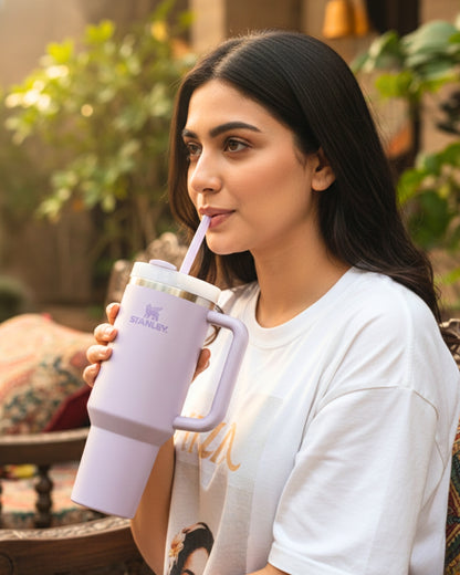 Lavender Stainless Steel Insulated Tumbler