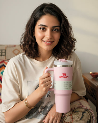 Pink Stainless Steel Insulated Tumbler