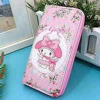 💖 My Melody Floral Wallet &amp; Clutch - Sweetheart Style! 🎀