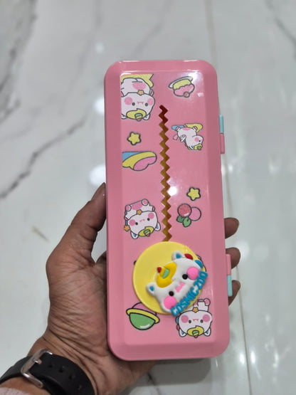 💖 Sweetheart Slim Pencil Box - Organize with Cutieness! 🍬