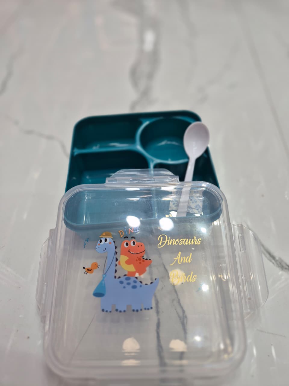 🦖 Dinosaurs and Friends Compartment Lunch Box 🦕