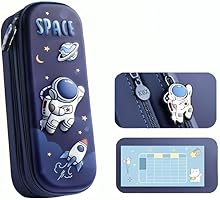 🚀 Space Explorer Double-Layer Pencil Pouch 🌌