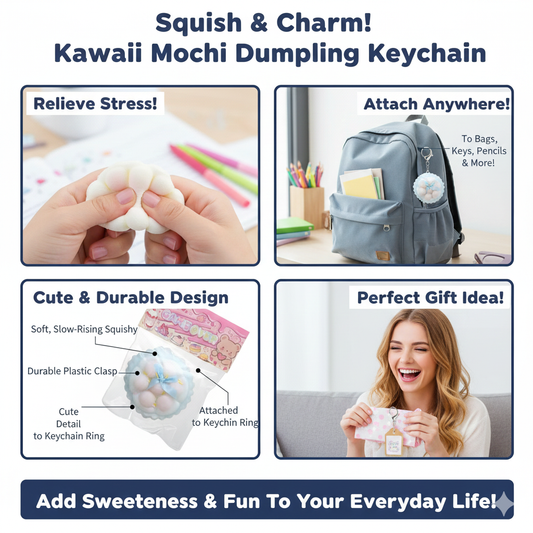 ☁️ "Cloud Puff" Kawaii Squishy Toy - GAMEOVER Edition 💖