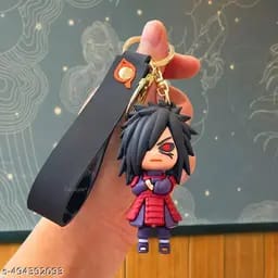 💥 Madara Uchiha Chibi Keychain - Eternal Mangekyō Power! 👁️