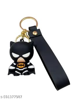 🦇 The Dark Knight Chibi Keychain - Hero on the Go! 💥