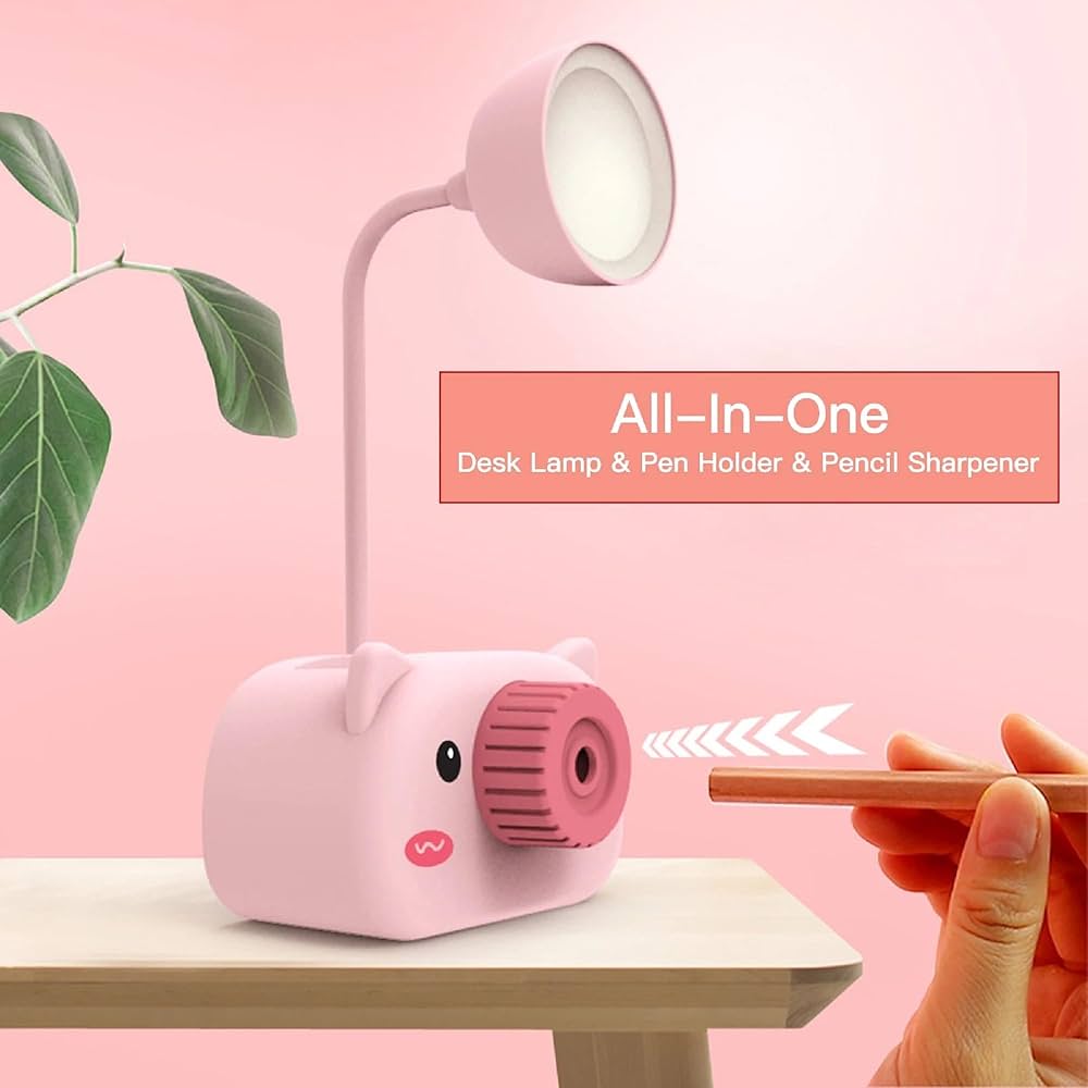 🐷 The Cute Pig All-In-One Desk Helper! 💡