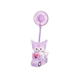 💜 Kawaii Scooter Portable Fan - Stay Cool in Style! 🛵