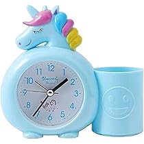 🦄 Magical Unicorn Alarm Clock &amp; Pen Holder ⏰