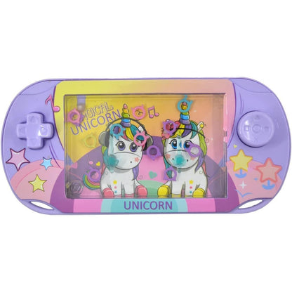 🦄 Magical Unicorn Water Ring Toss Game - Retro Fun on the Go! 🎮