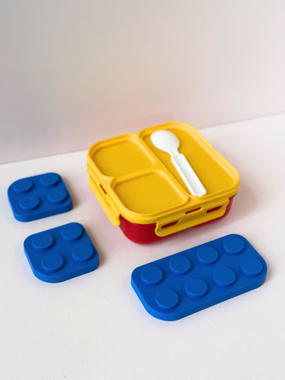 🧱 Building Block Fun Lunch Box - Playful Mealtime! 🌈