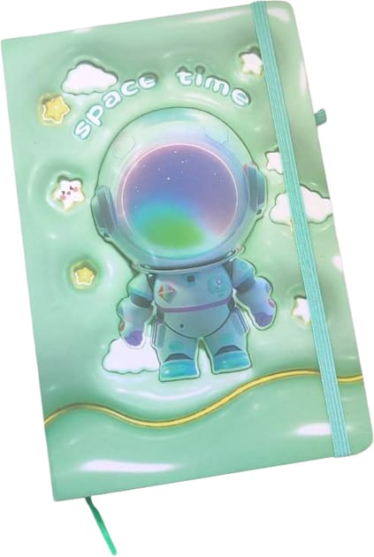 🚀 Space Time 3D Astronaut Journal - Explore Your Universe! 🌌