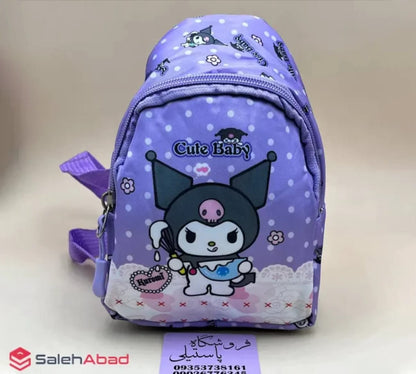 💜 Kuromi "Cute Baby" Mini Backpack - Mischief on the Go! 😈