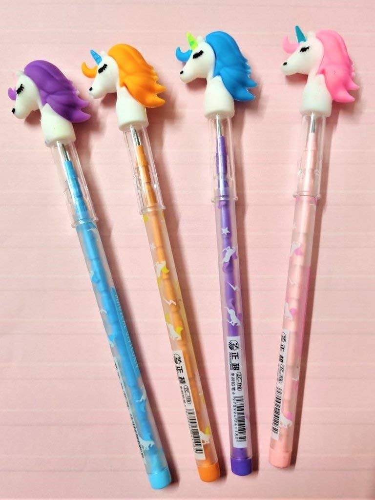 🦄 Rainbow Mane Unicorn Gel Pens - Write with Magic! 💖