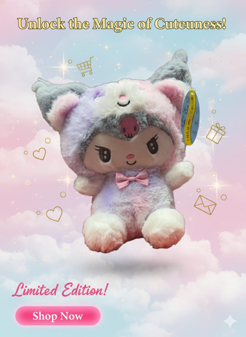 😈 Limited Edition Kuromi Plush - Unlock the Magic of Cuteness! 💜