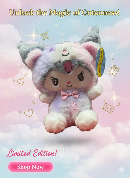 😈 Limited Edition Kuromi Plush - Unlock the Magic of Cuteness! 💜