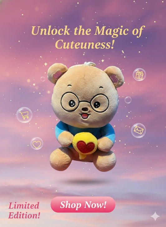 🐻 academic Limited Edition! Smarty Bear Plush - Uncover Your Genius Sweetheart! 🤓