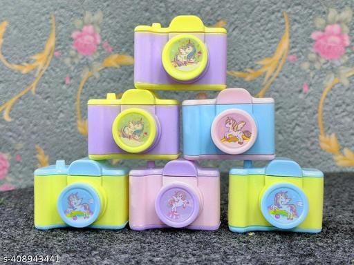 📸 Unicorn Camera Collectible Sharpeners - Snap &amp; Sharpen! 🦄