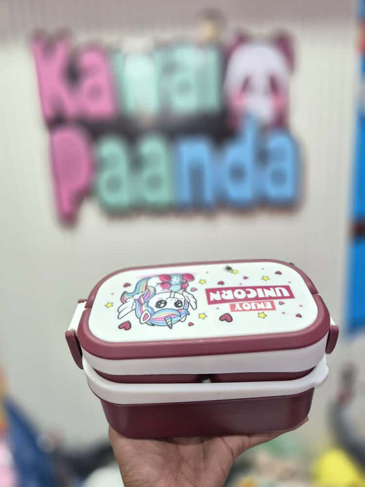 🦄 Enjoy Unicorn Slim Pencil Box - Magical Storage! 🌈