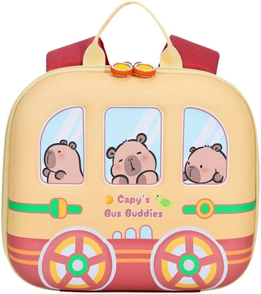 CAPYBARA KIDS SCHOOL BUS BACKPACK