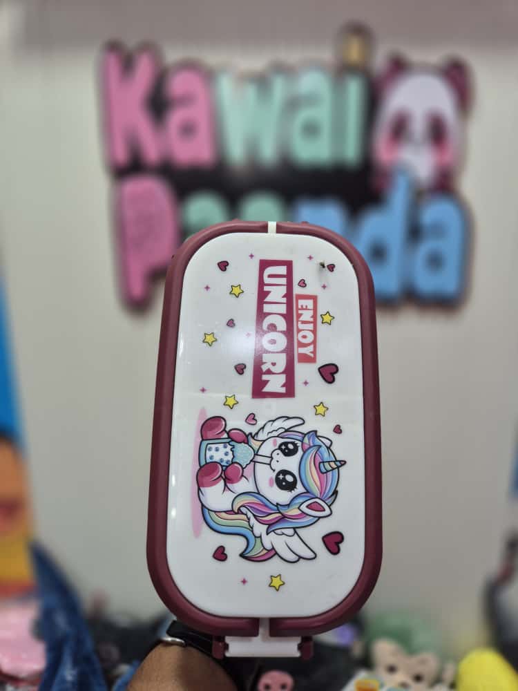 🦄 Enjoy Unicorn Slim Pencil Box - Magical Storage! 🌈