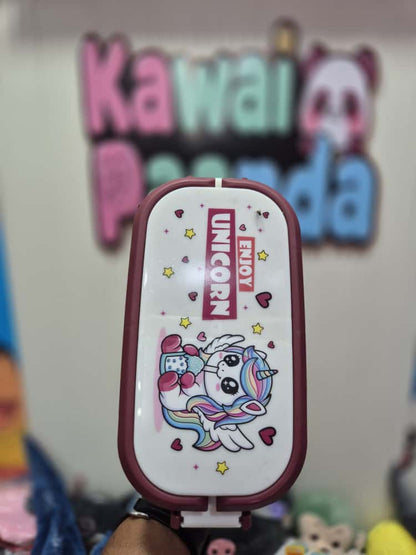 🦄 Enjoy Unicorn Slim Pencil Box - Magical Storage! 🌈