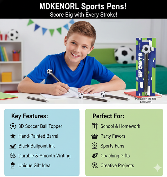 ⚽ PLANET PENS Soccer Ball Writing Pen - Score Big on Style! 🏆