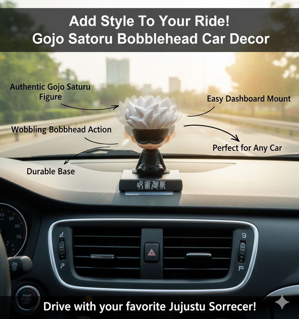 Satoru Gojo Chibi Figure - The Strongest Sorcerer 💥