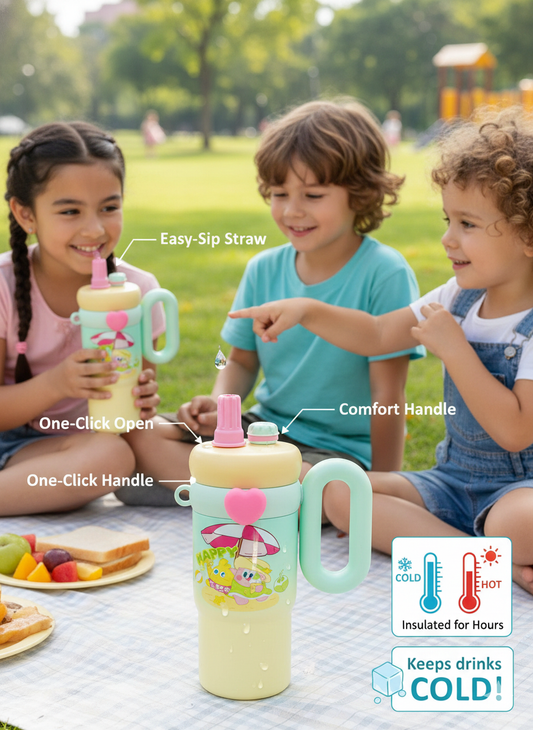 🏖️ "Happy Day" Insulated Beach Buddy Mug ☀️