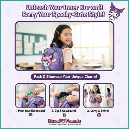 KUROMI CHARACTER MINI BACKPACK