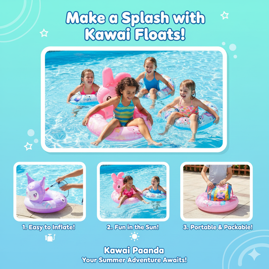 🌊 Kawaii Character Pool Floats - Splash into Summer Fun! 💖