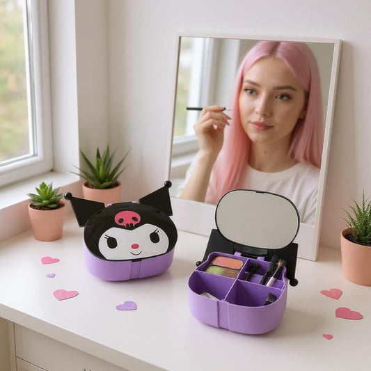 KUROMI FLIP-TOP COSMETIC ORGANIZER