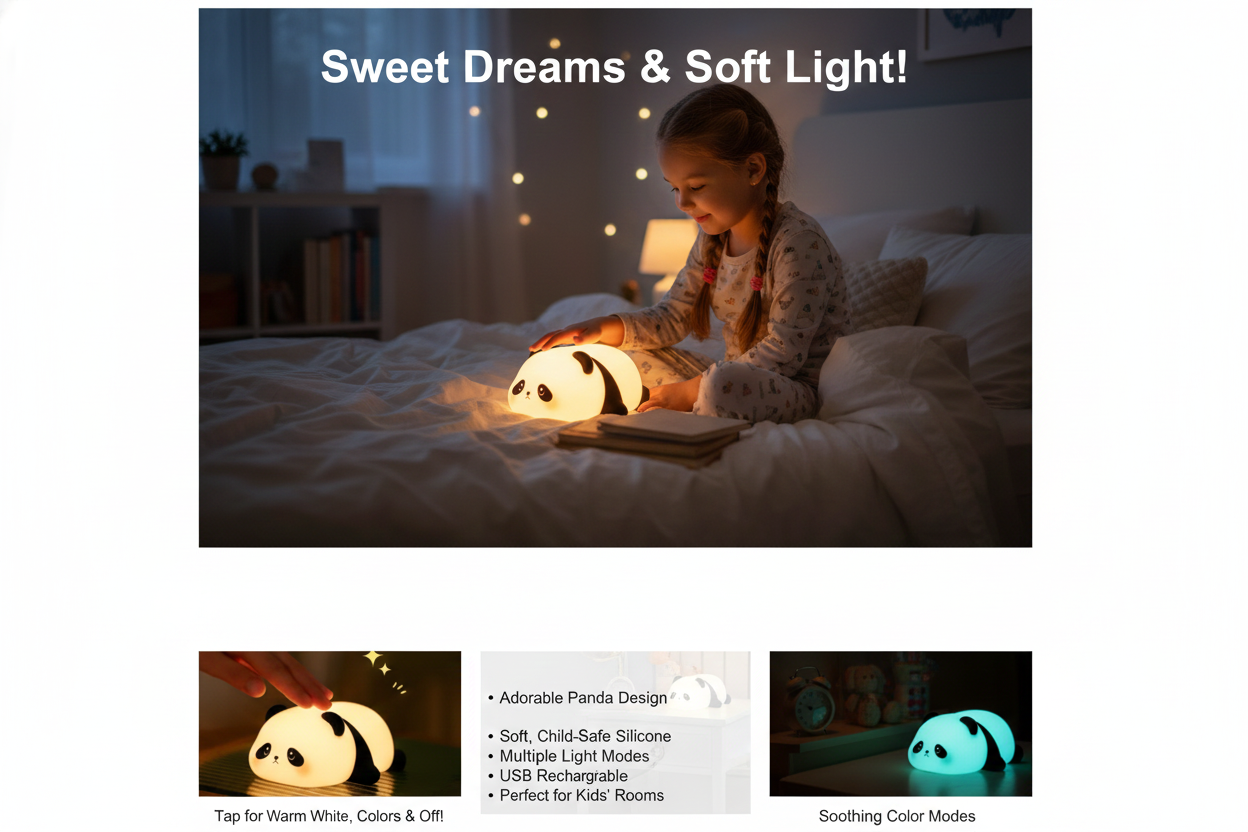 PANDA LAMP