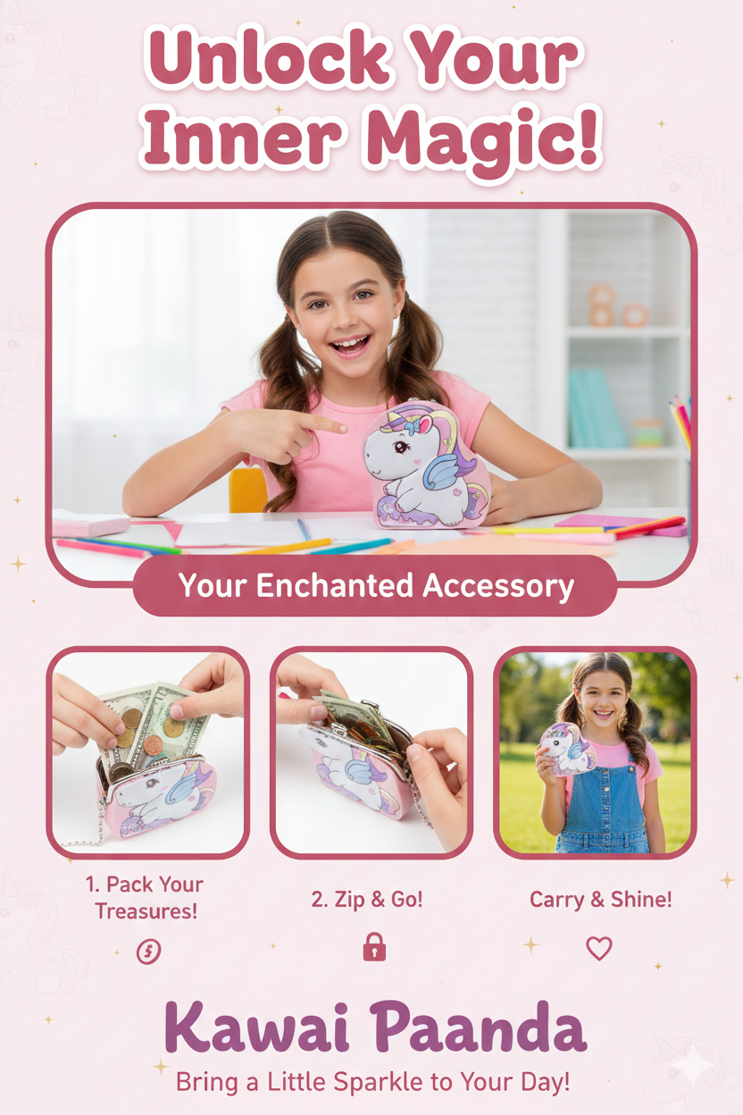 Unicorn Mini-Piggy Bank