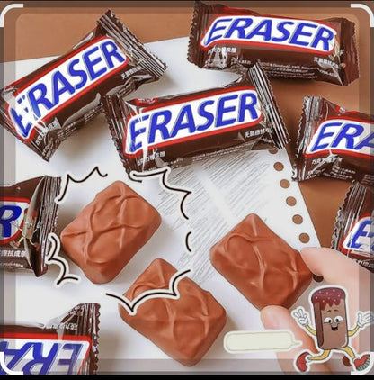 CHOCOLATE CANDY BAR NOVELTY ERASER